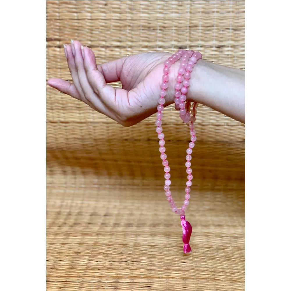 Rose Quartz - Mala Beads
