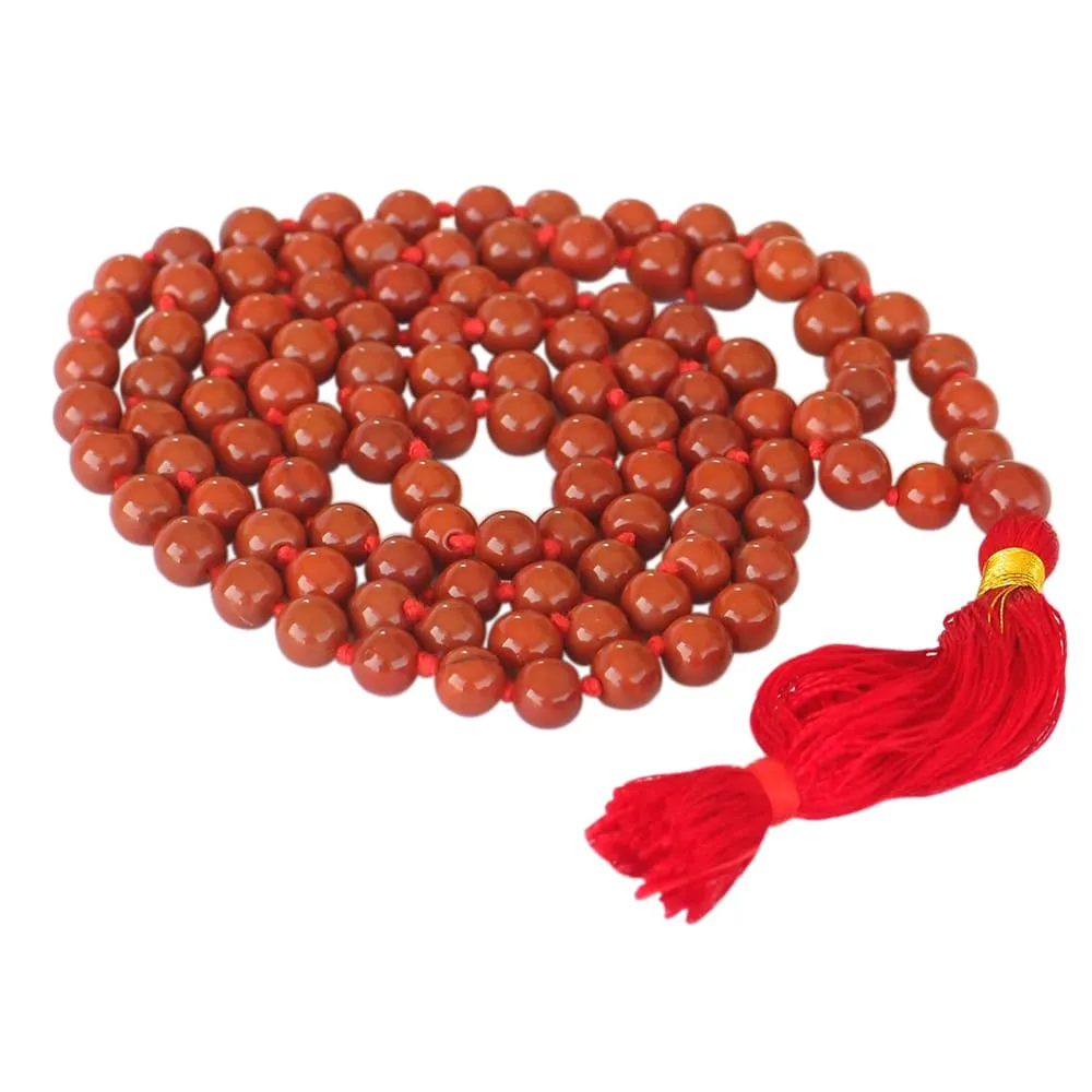 Apple Jasper - Mala Beads