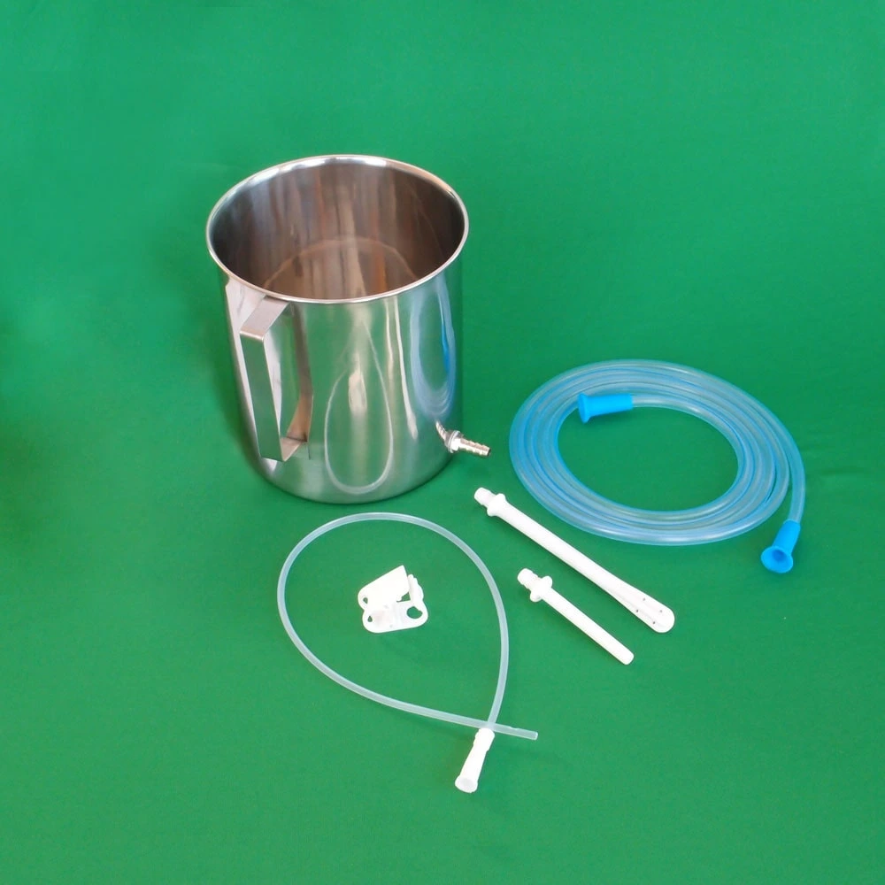 Enema Equipment + 10 Sterilized Catheter Tips