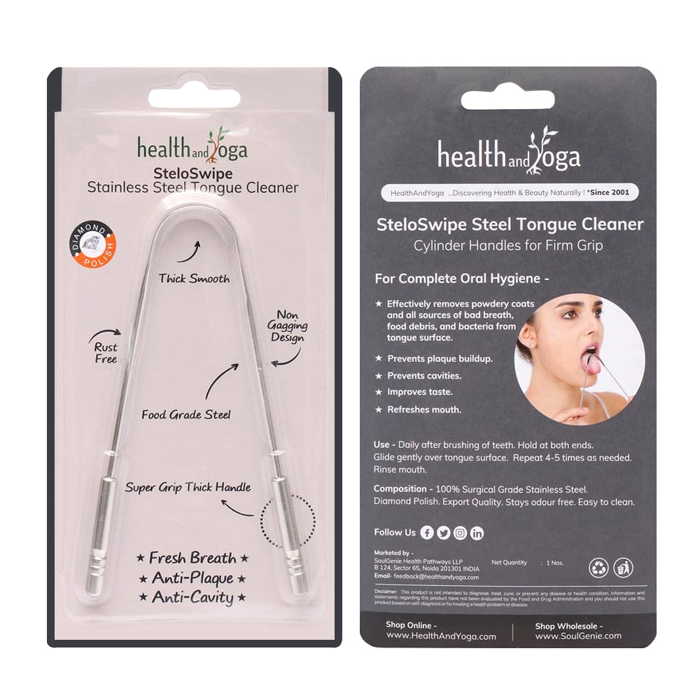 SteloSwipe S S Tongue Cleaner Surgical Quality