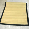3`x 6`Cotton Canvas Border Latex Backed Yoga Mat